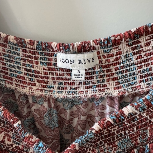 Moon River Ruffle Dress Size Small - Picture 2 of 2